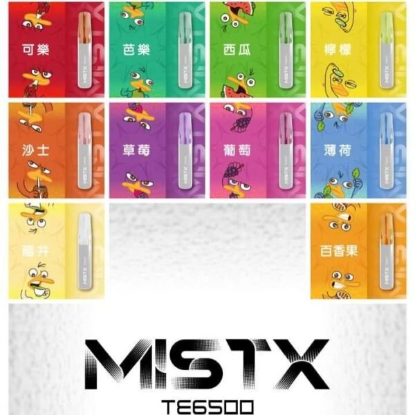 MIST X 6500口 鴨嘴獸拋棄式 多口味選擇 免充